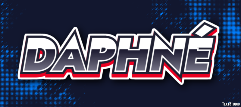 Daphné Text Effect