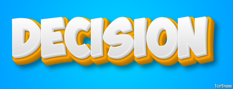 Decision Text Effect
