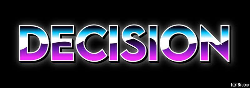 Decision Text effect