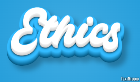 Ethics Text Effect