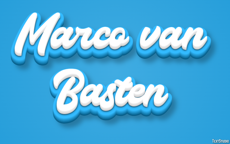 Marco van Basten Efeito do texto