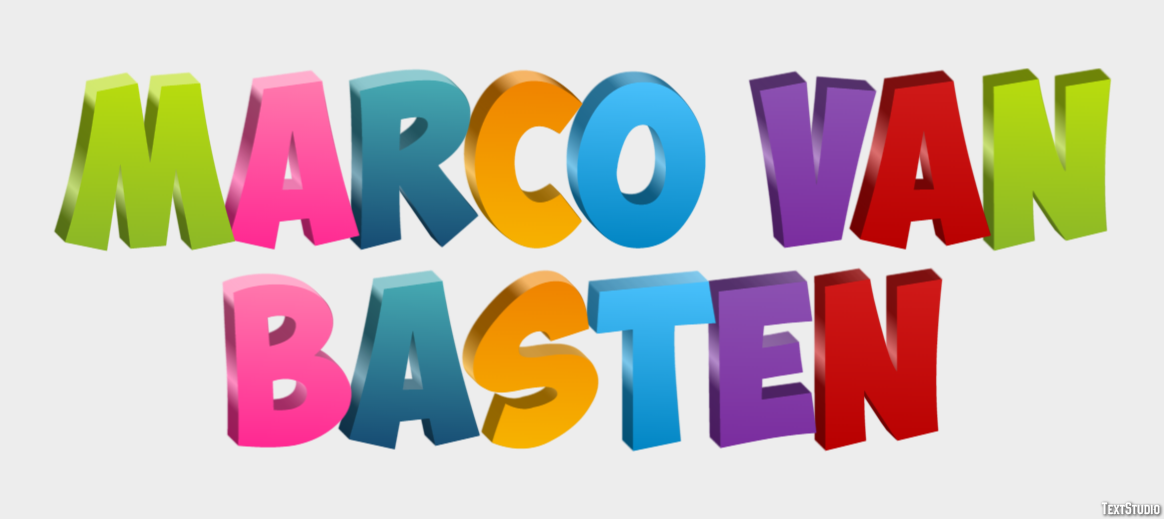 Marco van Basten Efeito do texto