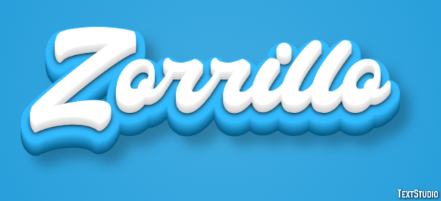 Zorrillo Efecto de texto