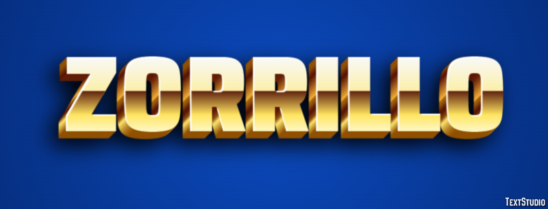 Zorrillo Efecto de Texto