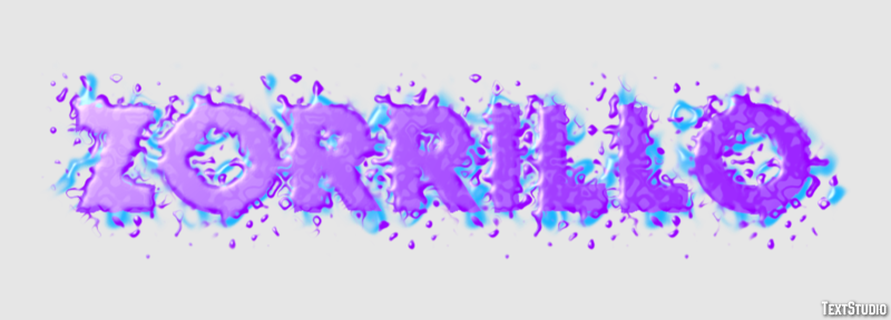 Zorrillo Efecto de Texto