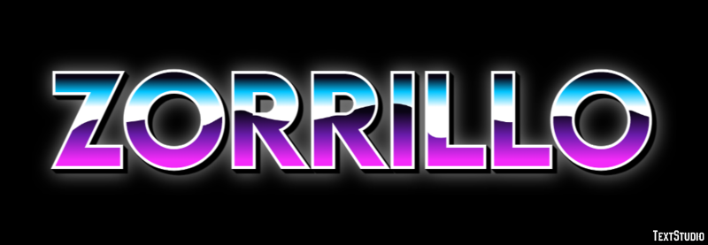 Zorrillo Efecto de texto