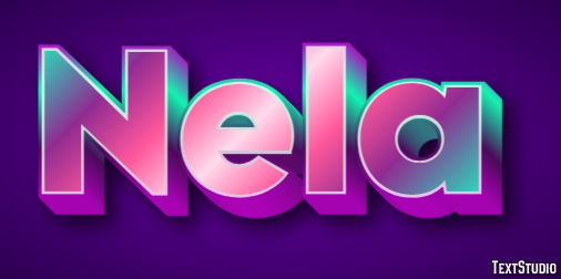 Nela Text Effect
