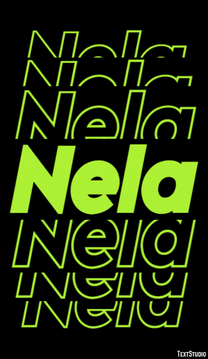 Nela Text Effect