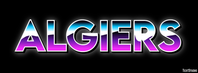 Algiers Text Effect