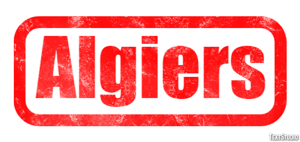Algiers Text Effect