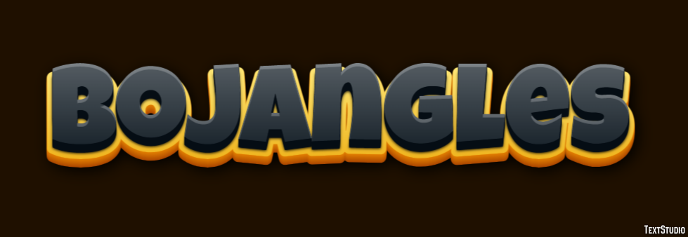 Bojangles Текстовый эффект