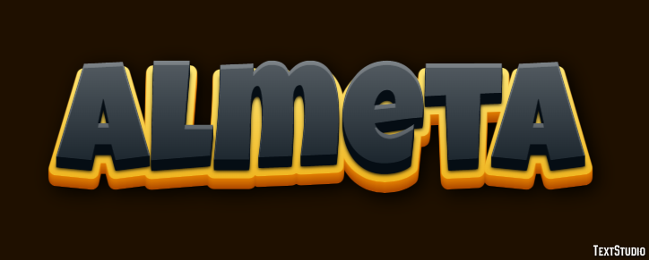 Almeta Text Effect