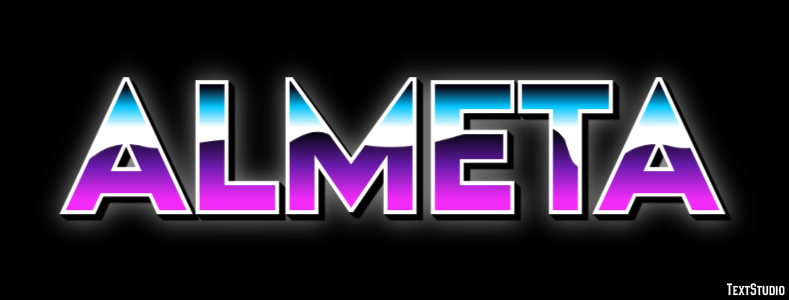 Almeta Text Effect