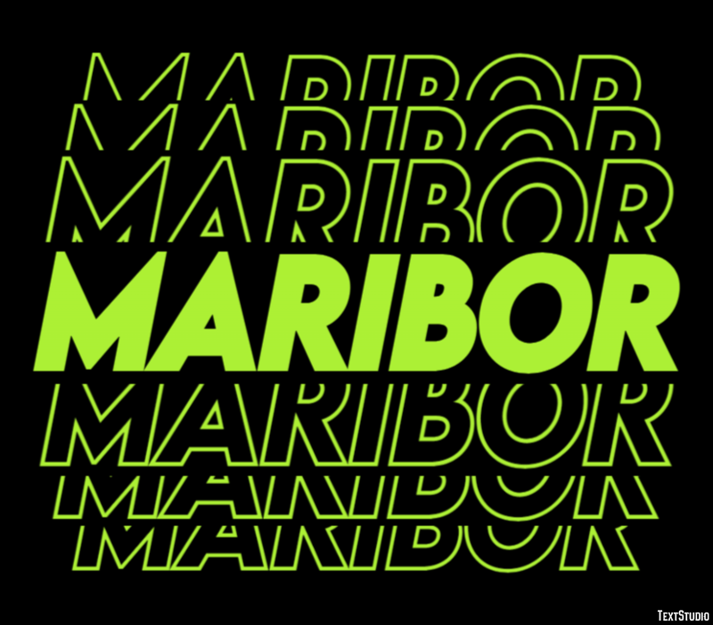 Maribor Effetto testo