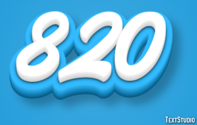 820 Text Effect