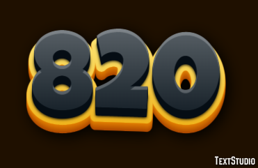 820 Text Effect