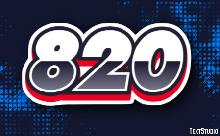 820 Text Effect