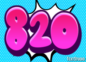 820 Text Effect