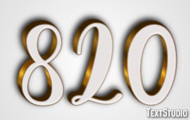 820 Text Effect