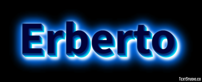 Erberto Effetto testo