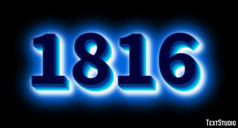1816 Text Effect
