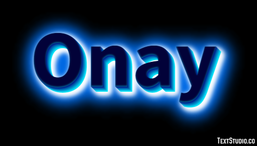 Onay Эффект текста