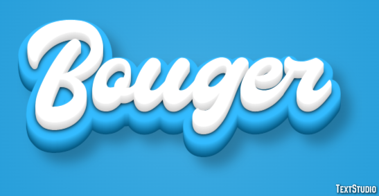 Bouger Effet de texte