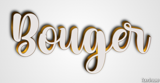 Bouger Effet de texte