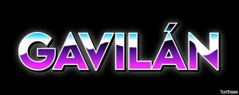 Gavilán Tekst Effect