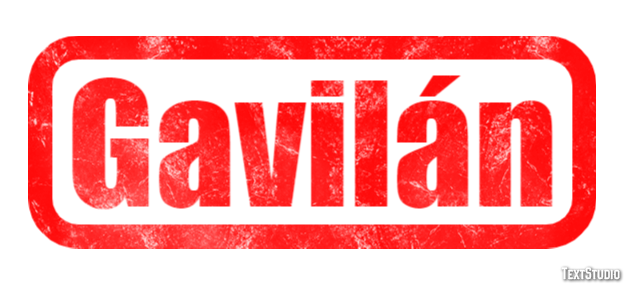 Gavilán Tekst Effect