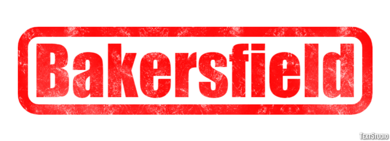 Bakersfield Texteffekt