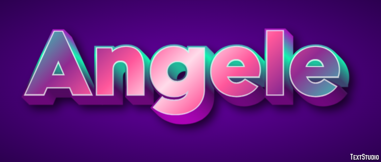 Angele Efekt tekstowy