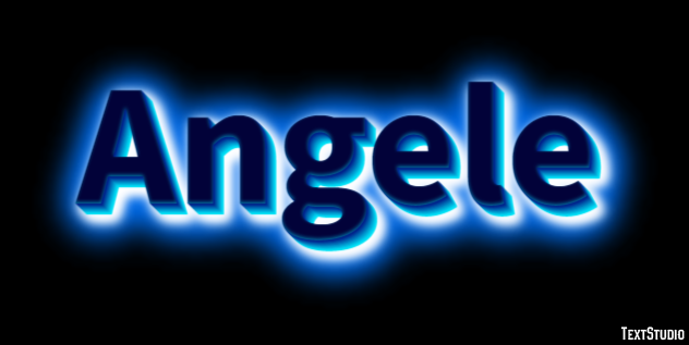 Angele Text effect