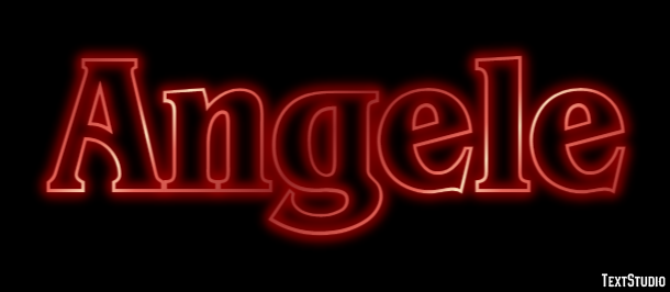 Angele Texteffekt