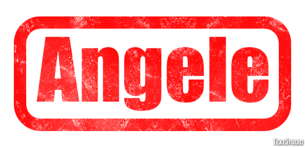 Angele Texteffekt