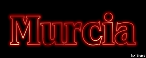 Murcia Efecto de Texto