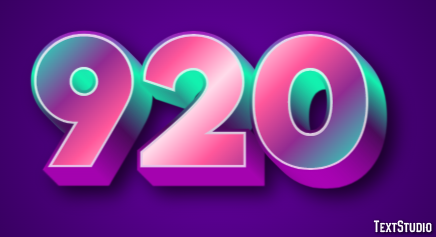 920 Text Effect