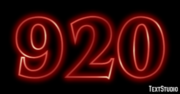 920 Text Effect