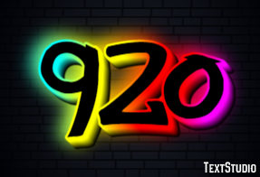 920 Text Effect