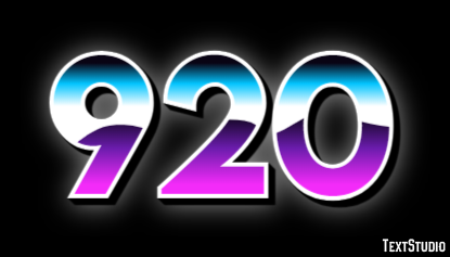 920 Text Effect