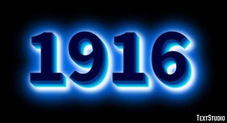 1916 Effetto testo