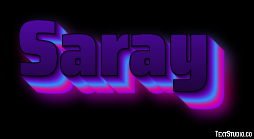 Saray Tekst Effect