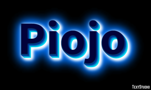 Piojo Efekt tekstowy