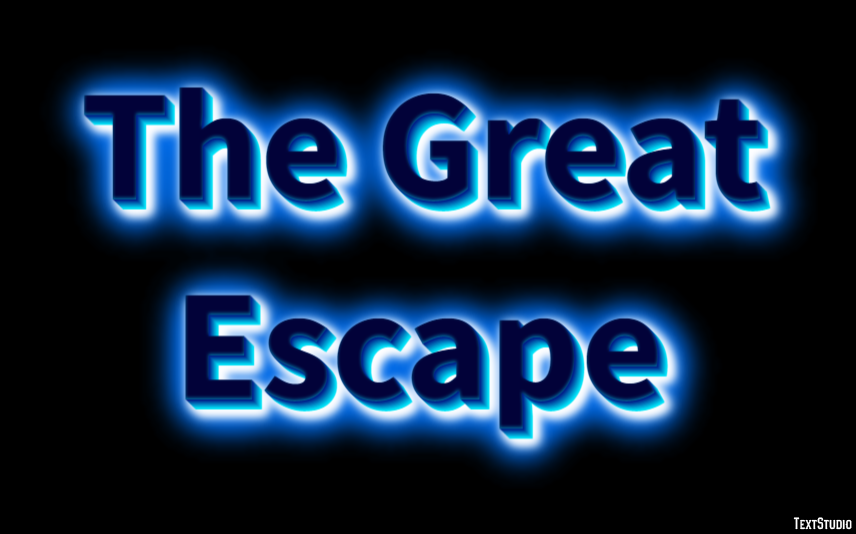 The Great Escape Texteffekt