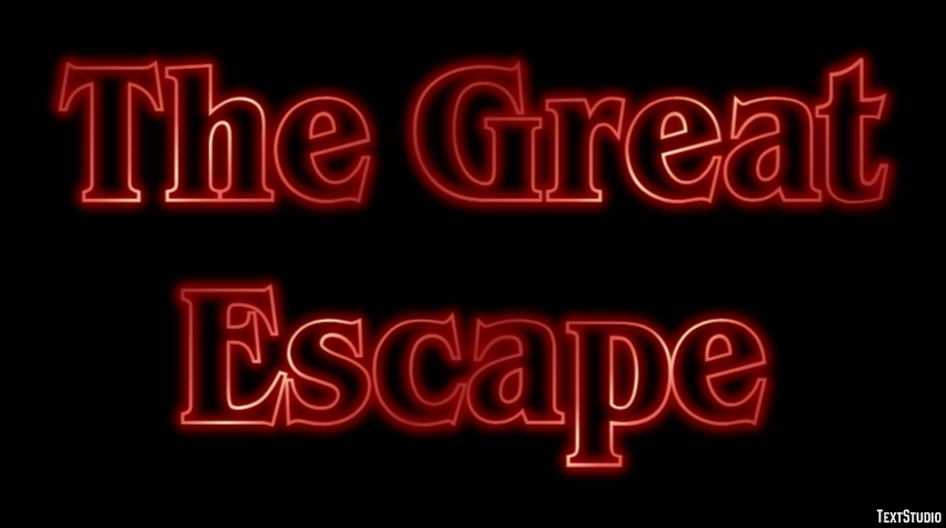 The Great Escape Text Effect