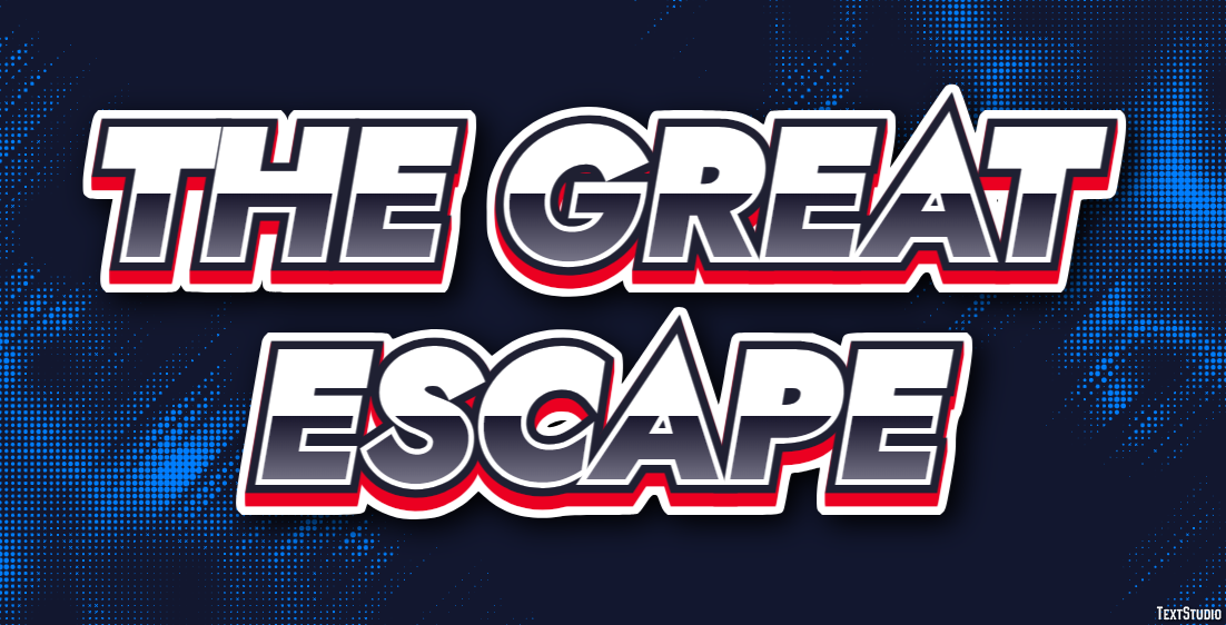 The Great Escape Text Effect