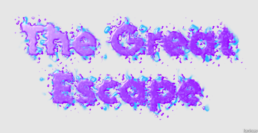 The Great Escape Text Effect