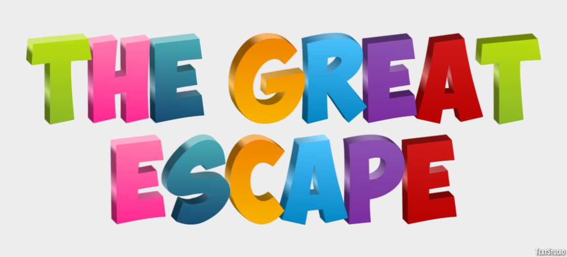 The Great Escape Text Effect