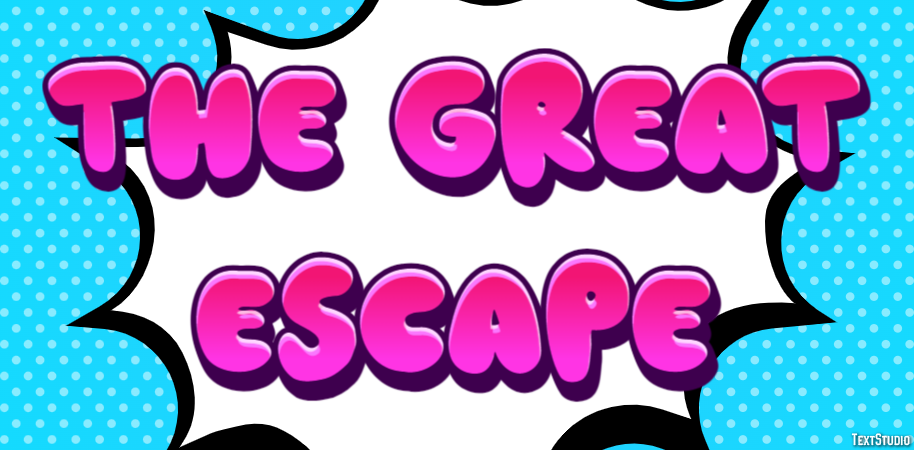 The Great Escape Text Effect