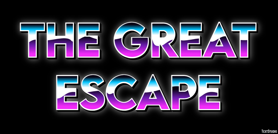 The Great Escape Text Effect